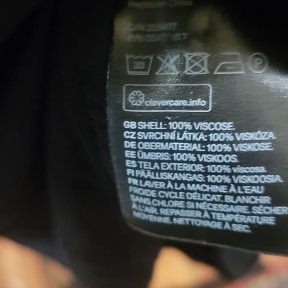 Dividend H& M Black long Sleeve Casual Dress - Picture 7 of 8